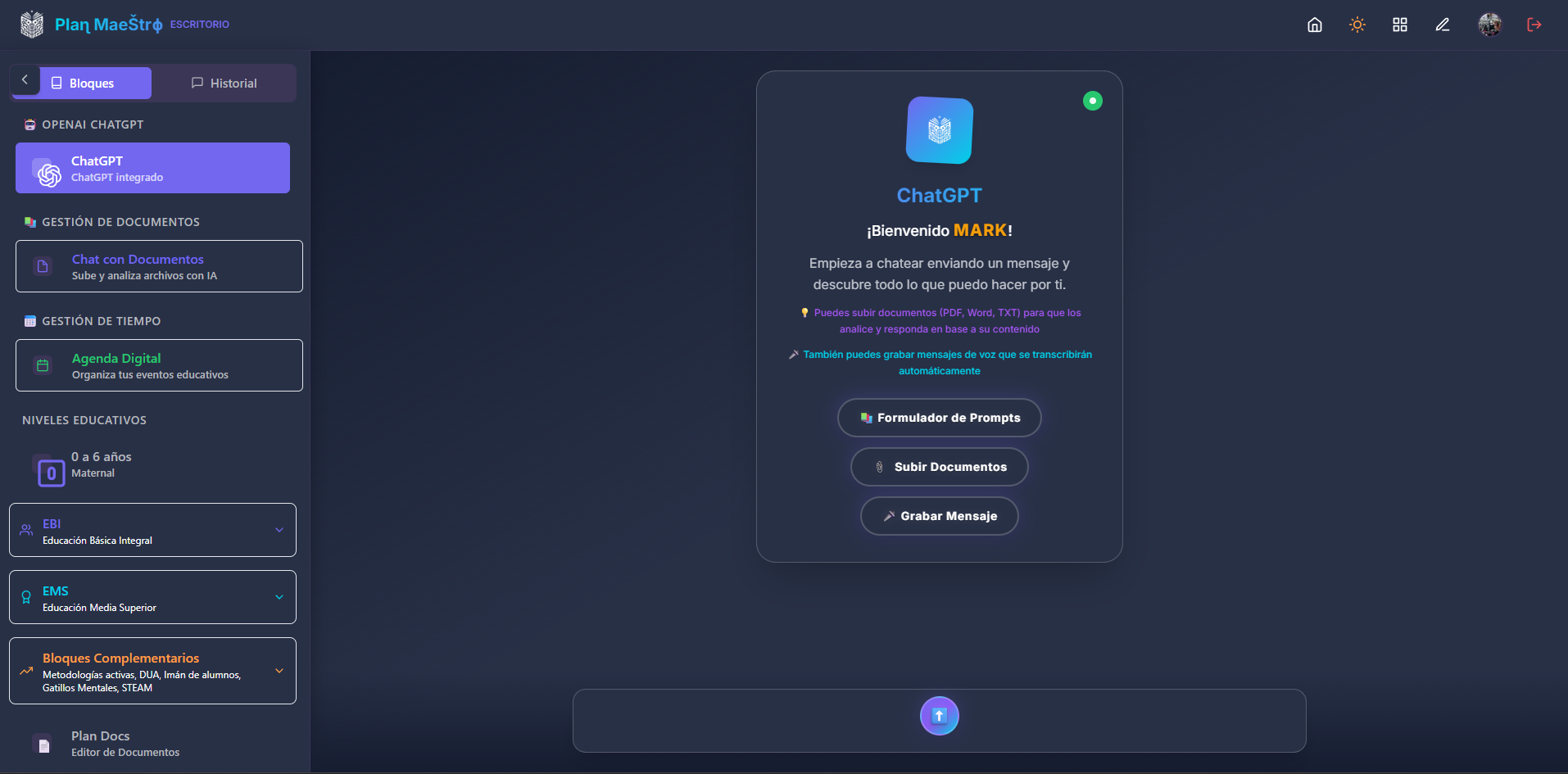 ChatGPT Integrado