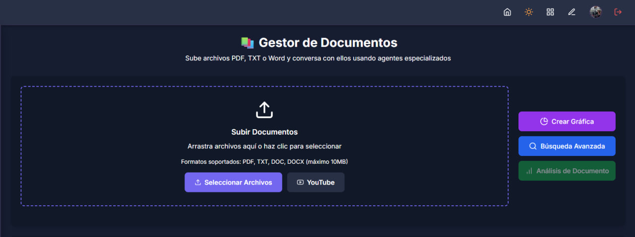 Gestor inteligente de documentos